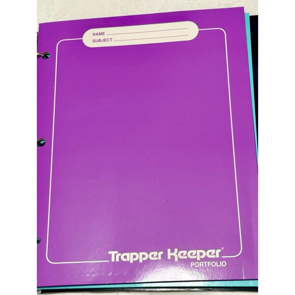 NWT Mead Original Trapper Keeper Retro 80s 90s Binder Memphis Back to School